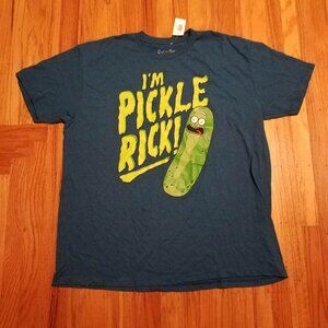 Rick and Morty T-Shirt I'm Pickle Rick Mens 2XL Short Sleeve Shirt New